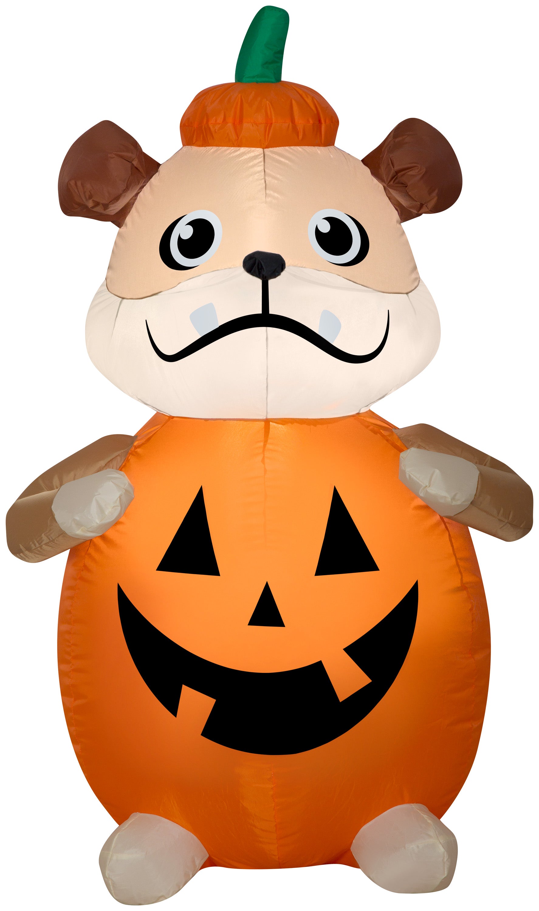 4' Airblown Pumpkin Dog Halloween Inflatable
