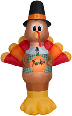 Load image into Gallery viewer, Gemmy Airblown Thankful Turkey Giant, 10 ft Tall, Multi

