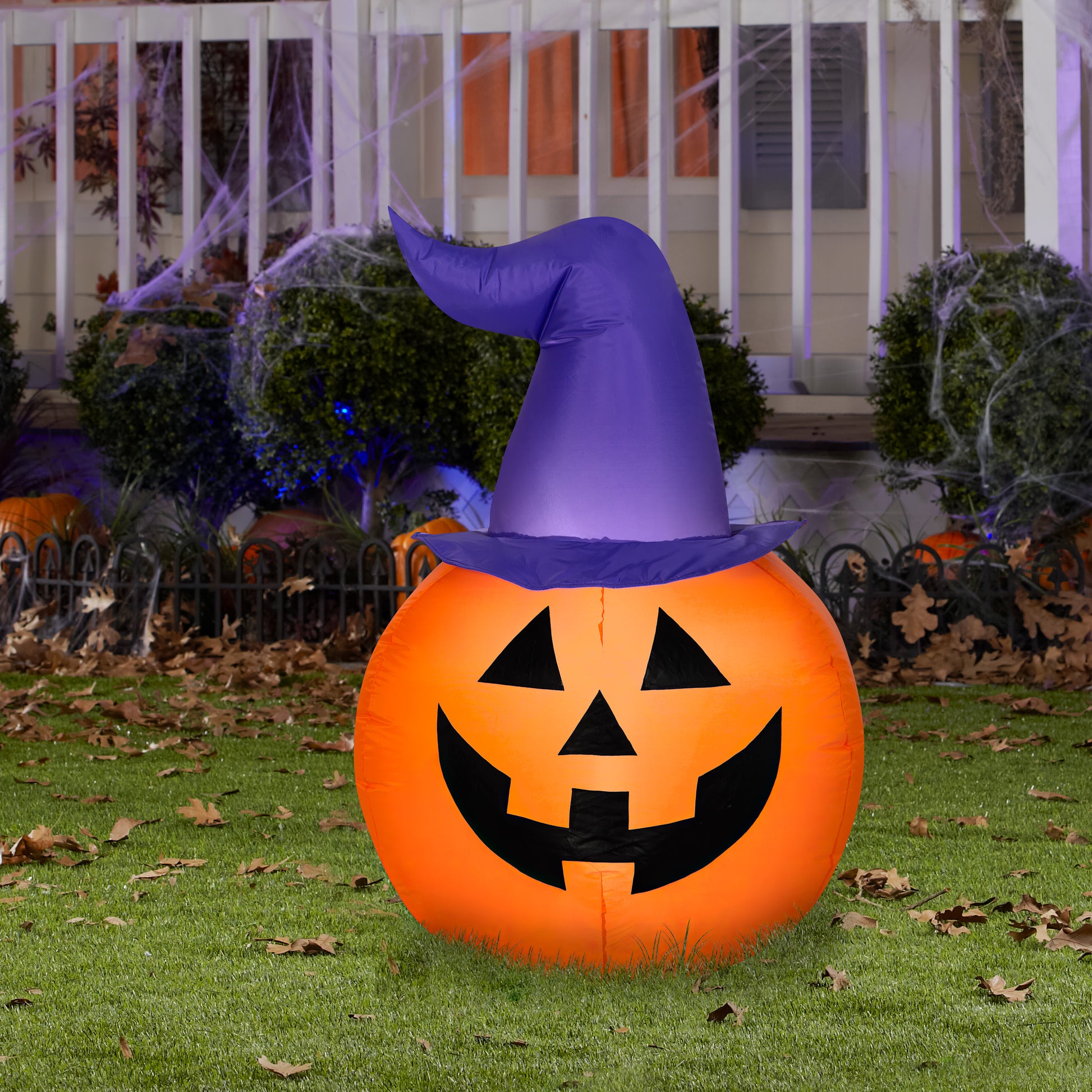 3.5' Scary Pumpkin Halloween Inflatable