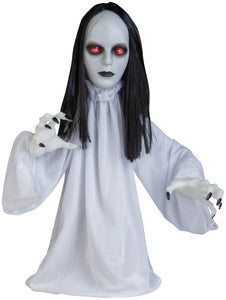 Gemmy 2.5ft Animated Pop Up Goth Ghoul