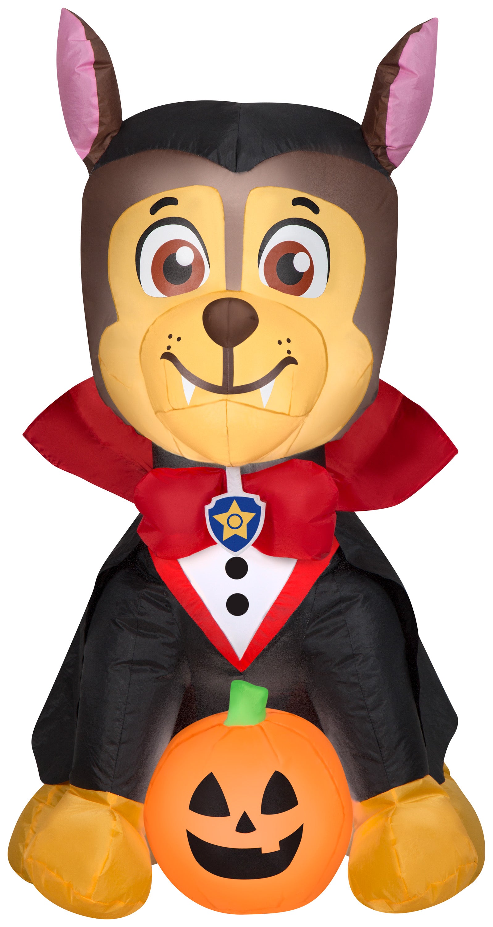 Gemmy Airblown Inflatable Chase as Vampire, 3 ft Tall, brown