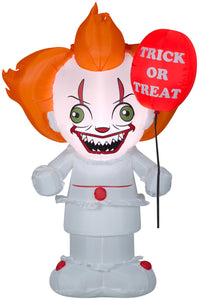 Gemmy 5ft irblown Inflatable Stylized Pennywise