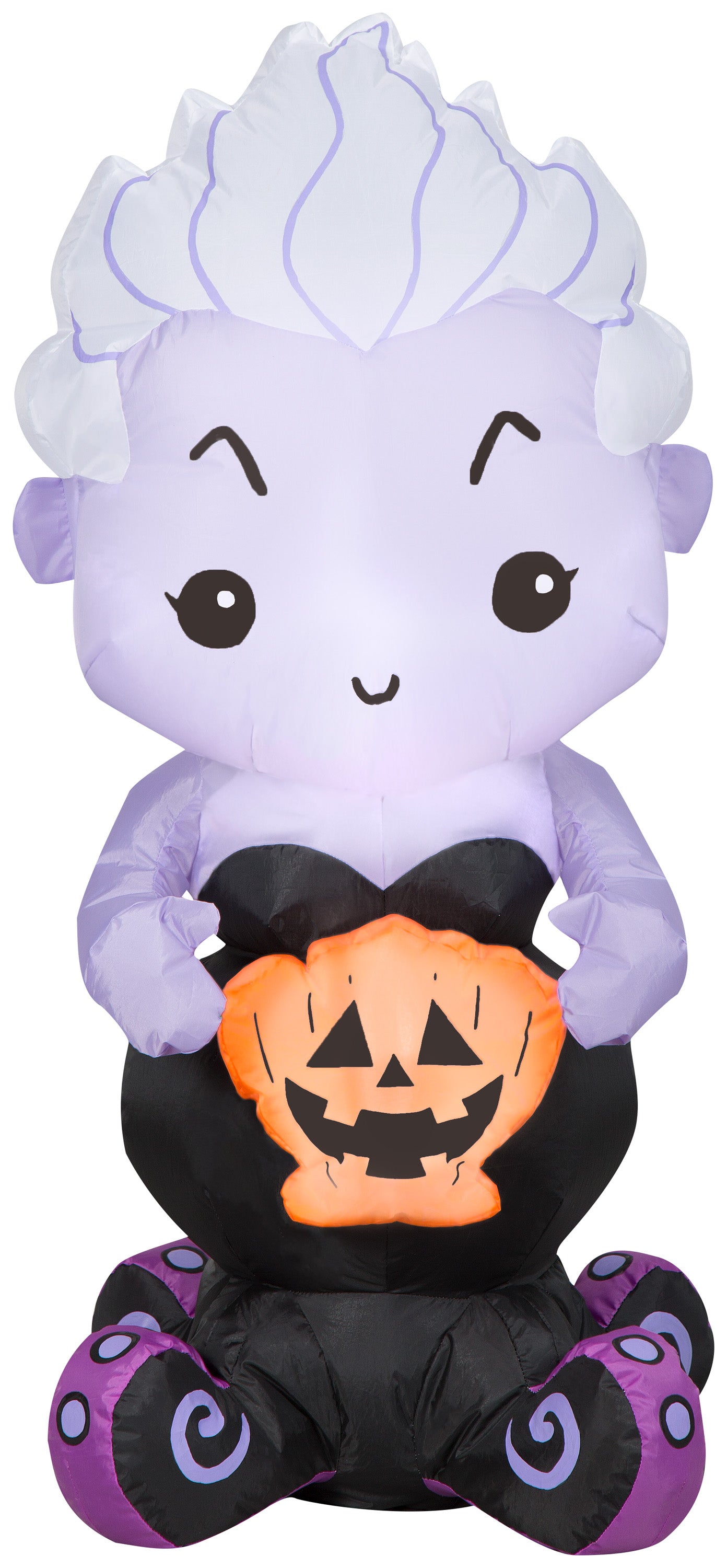 Gemmy Airblown Inflatable Ursula, 3.5 ft Tall, White