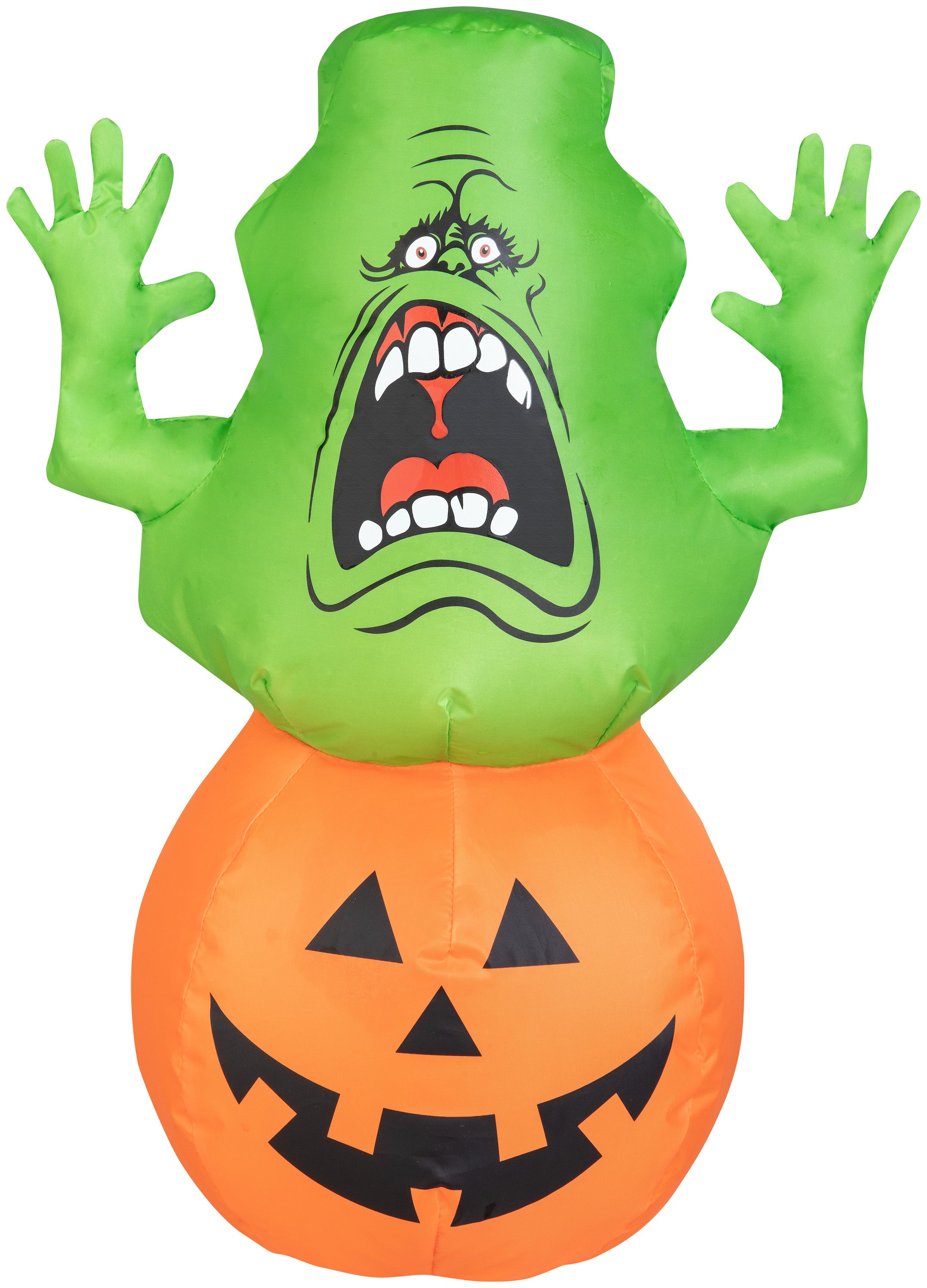 Gemmy Airdorable Airblown Slimer Ghostbusters, 1.5 ft Tall, green
