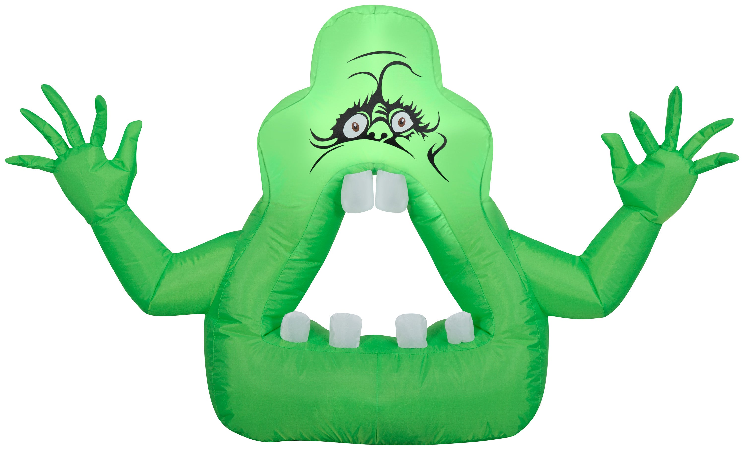 Gemmy Airblown Cutie Slimer Ghost Ghostbusters, 2.5 ft Tall, green