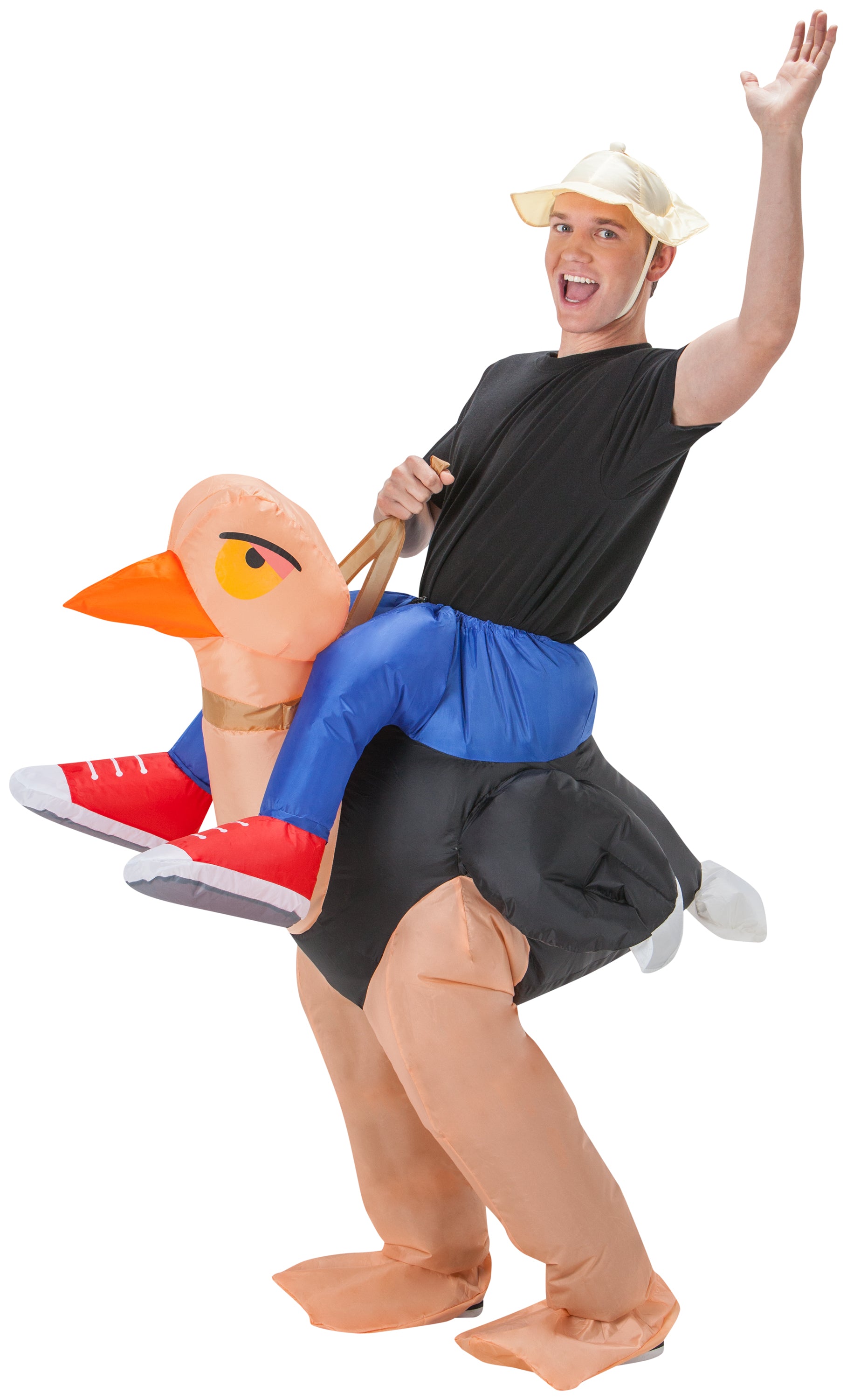 Adult Inflatable Ollie Ostrich Halloween Costume