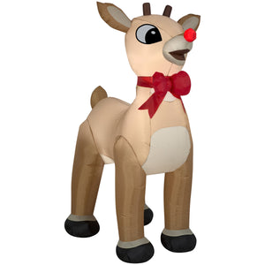 Airblown-Rudolph w/Red Bow-S LG-Rudolph