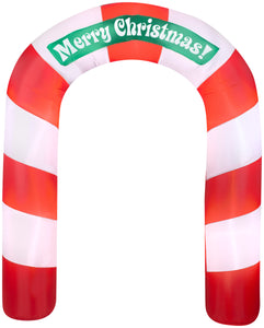 7.5' Airblown Archway Merry Christmas Inflatable