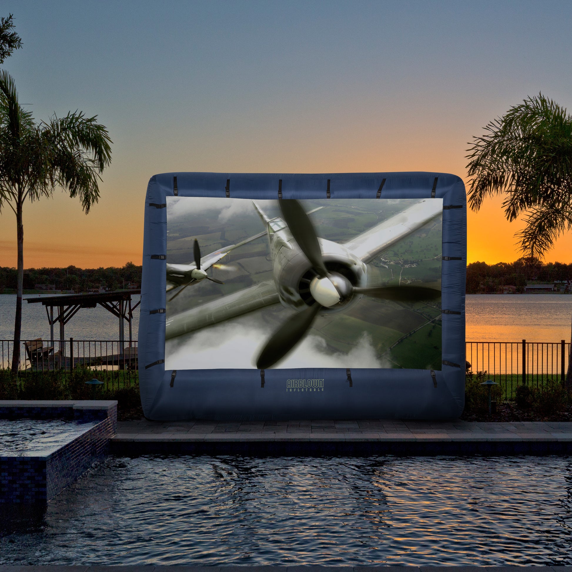 9.5' x 12' Movie Screen Inflatable