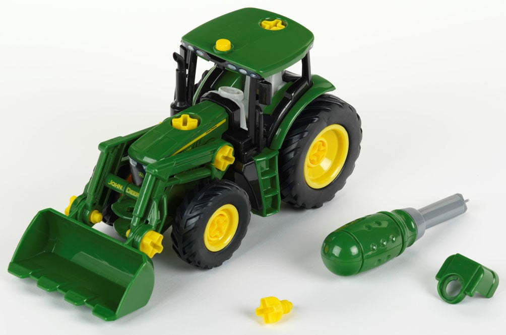 John Deere Tractor with Front Loader and Weight