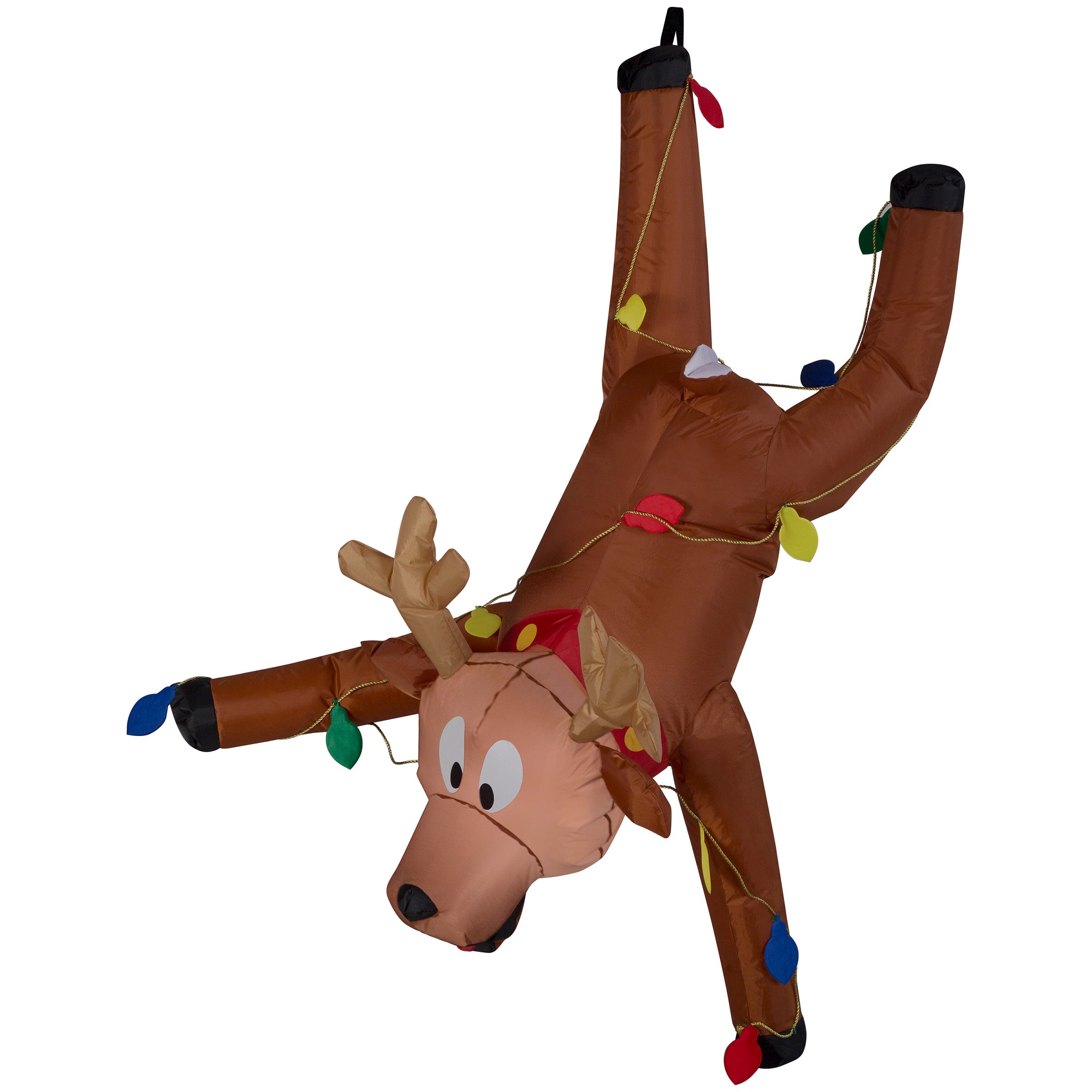 Airblown Inflatable Gutter Hanging Reindeer
