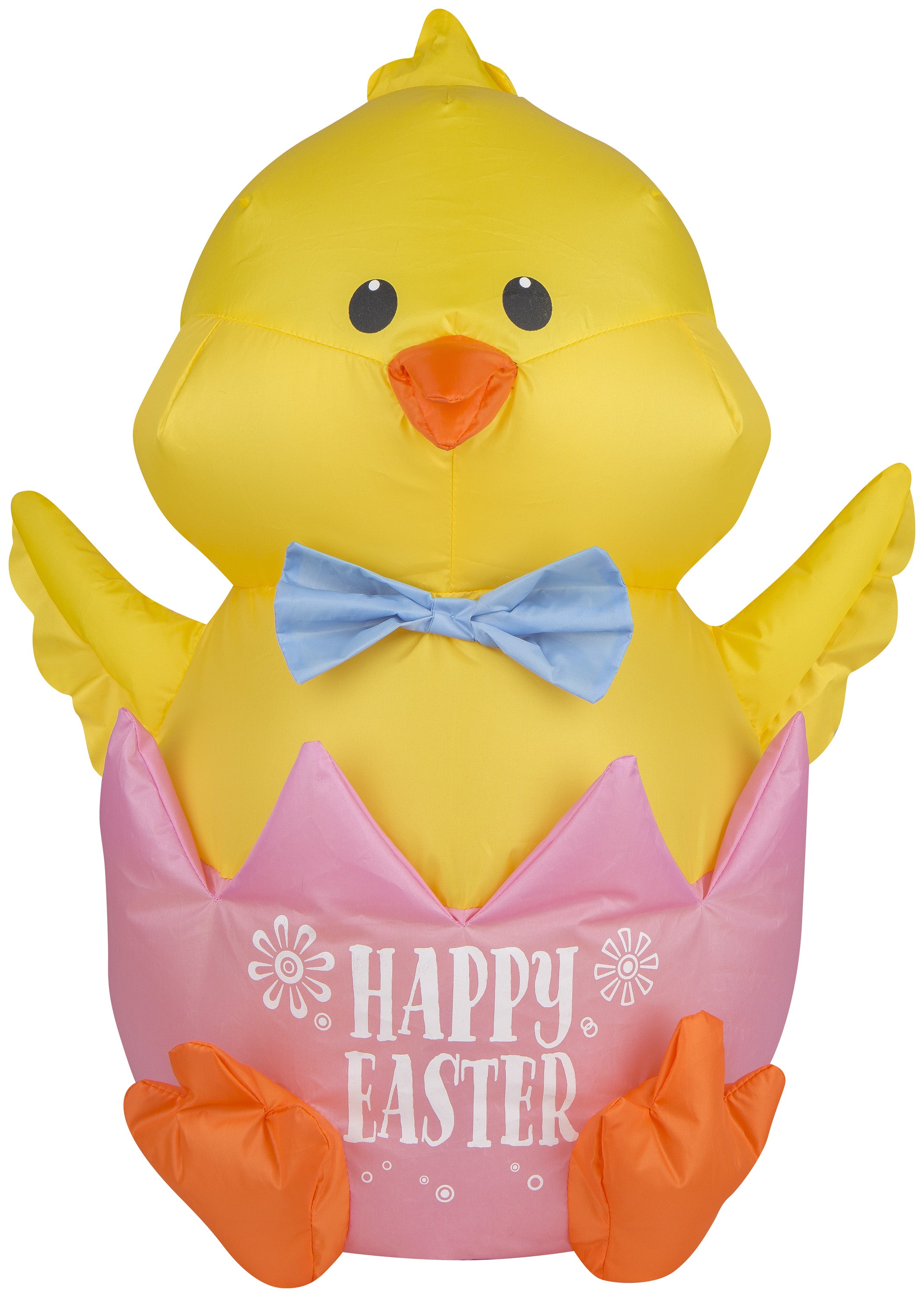 Gemmy Airdorable Airblown Easter Hatching Chick, Yellow