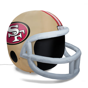 4' NFL San Francisco 49ers Team Inflatable Football Helmet – Seasons Inflatables 4' NFL San Francisco 49ers Team Inflatable Football Helmet – Seasons Inflatables