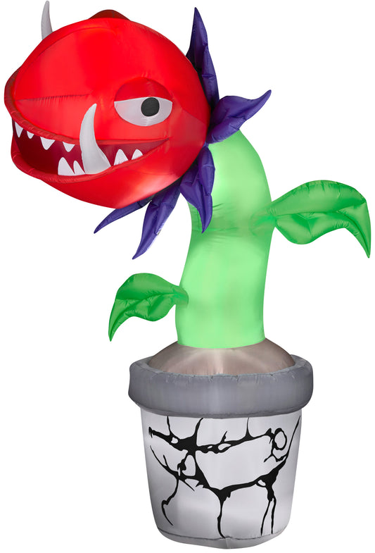 7' Airblown-Man-Eating Plant Halloween Inflatable