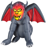 Load image into Gallery viewer, gruesome gargoyle halloween inflatable 
