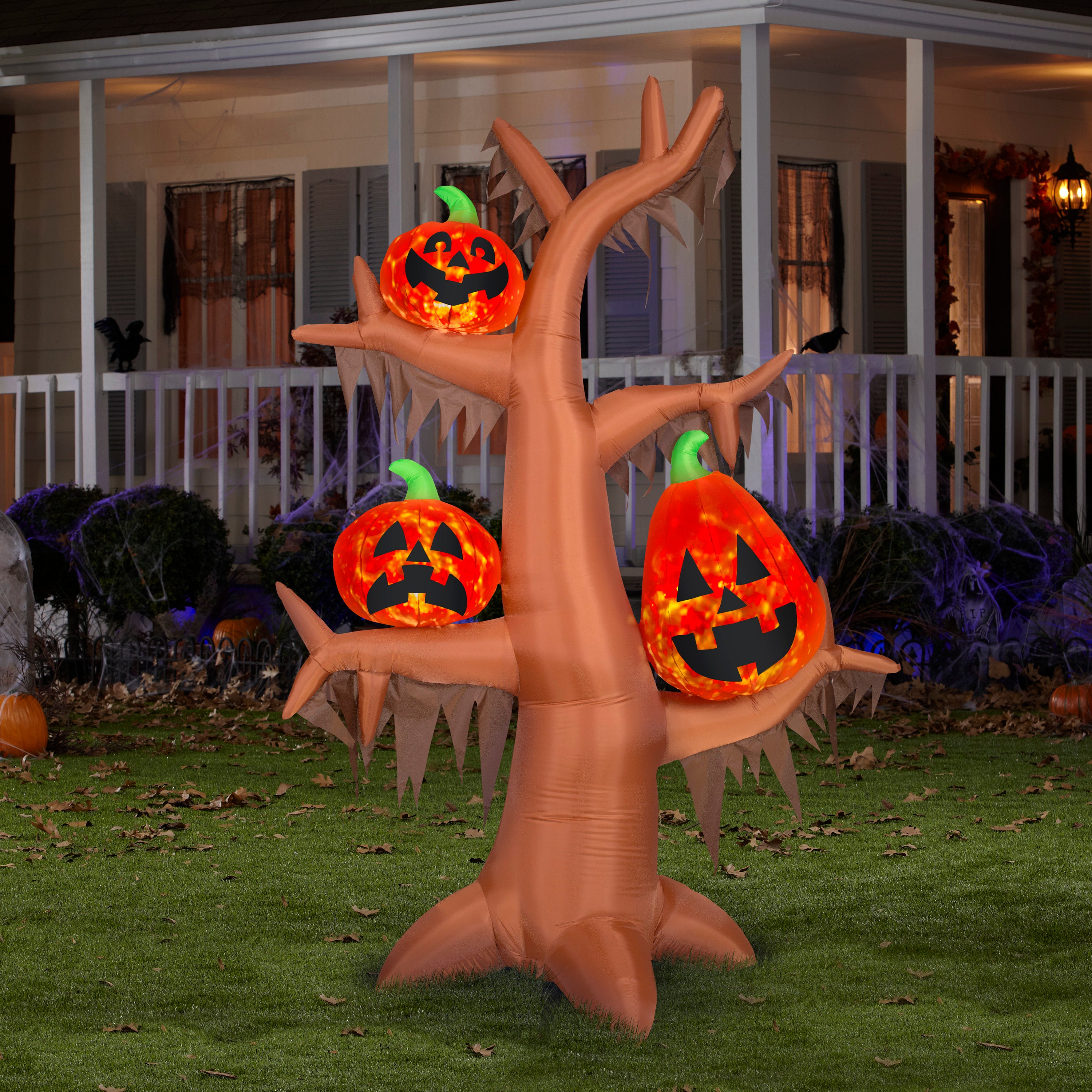 8.5' Airblown Kaleidoscope Scary Tree Halloween Inflatable