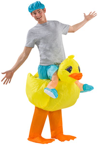 Illusion Inflatable Costume Yellow Duckie Halloween Costume