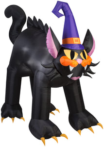 8.5' Animated Airblown-Scary Cat Halloween Inflatable