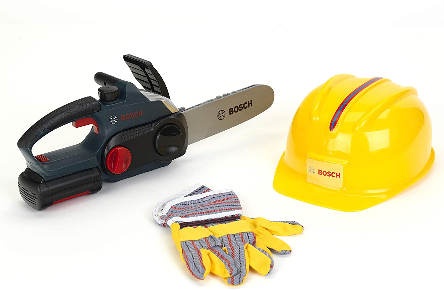 Bosch Chain Saw with Helmet & Gloves
