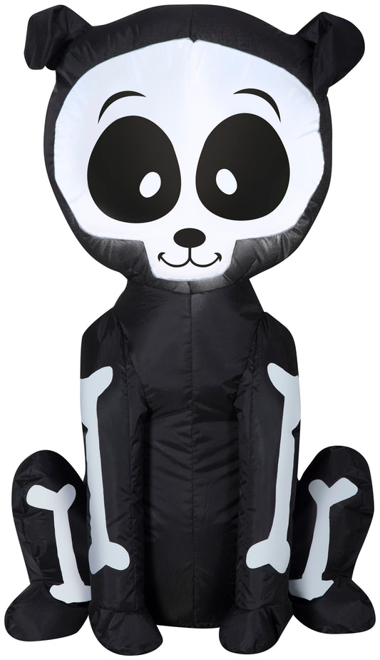 3' Skeleton Puppy Halloween Inflatable