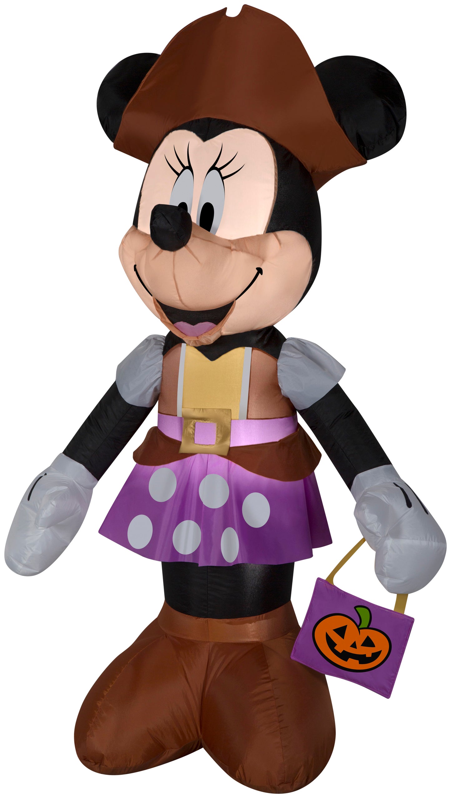 5' Minnie Mouse in Pirate Costume Halloween Inflatable