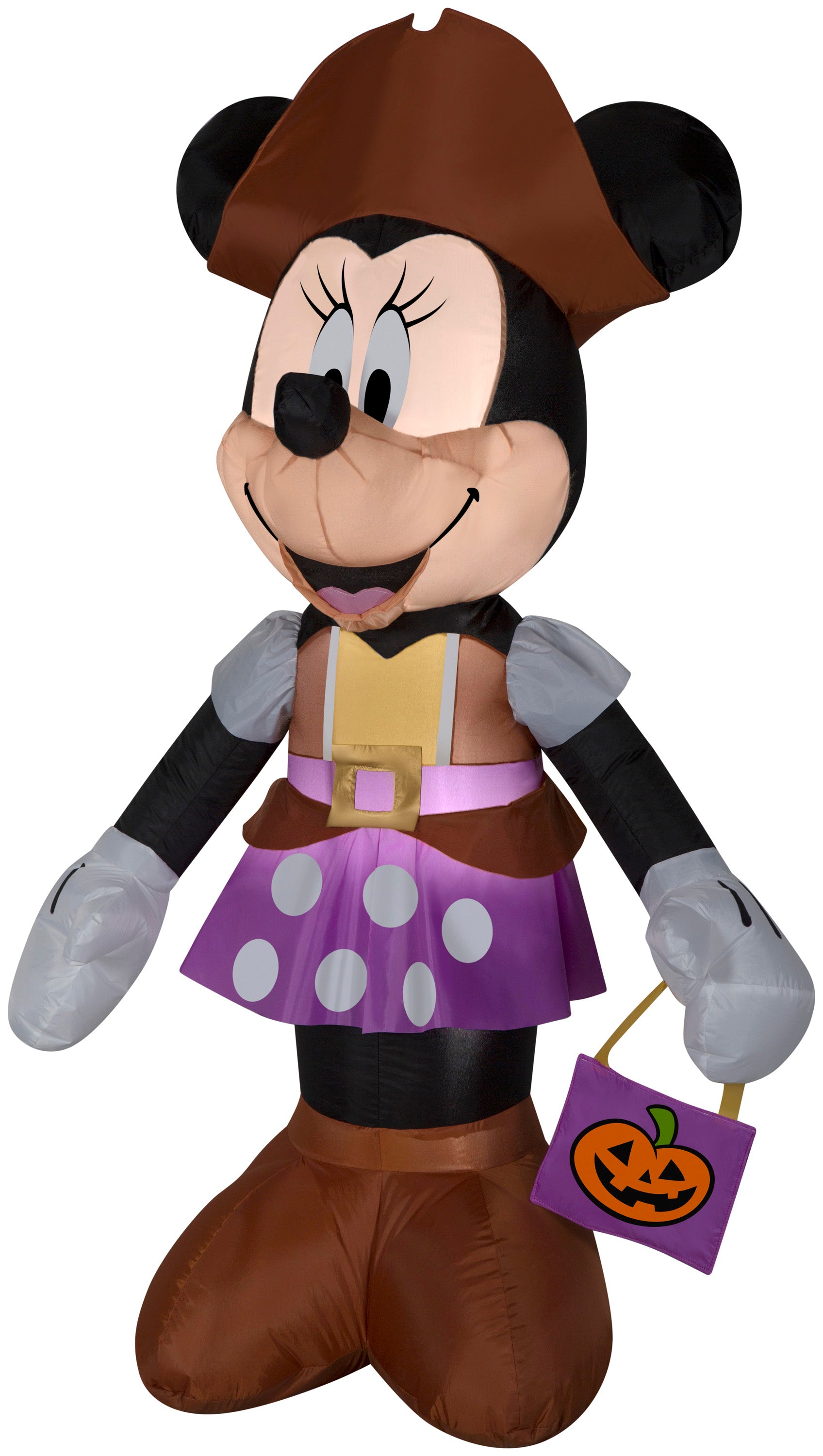 5' Minnie Mouse in Pirate Costume Halloween Inflatable