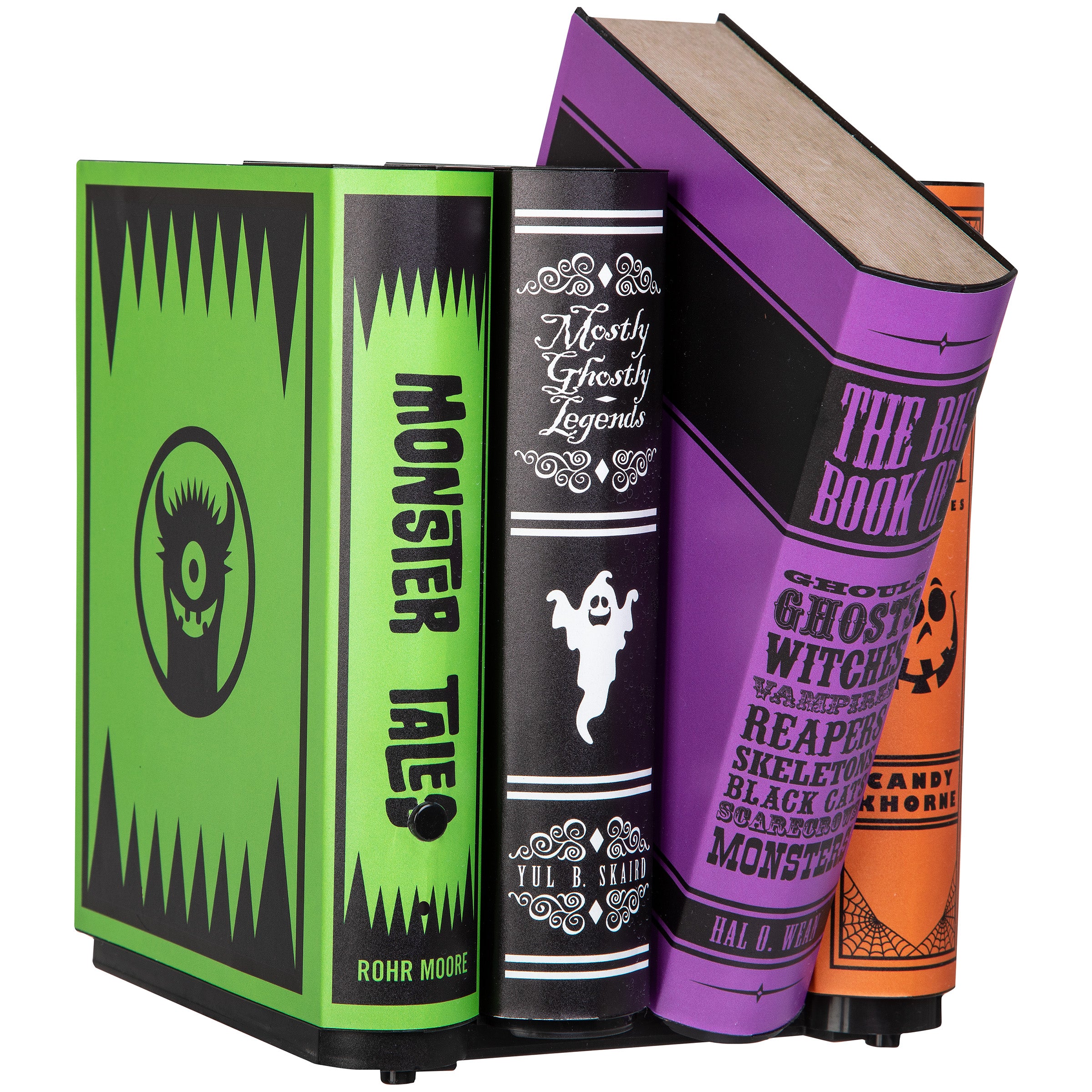 Gemmy Animated Moving Books Colorful Monster Tales Décor