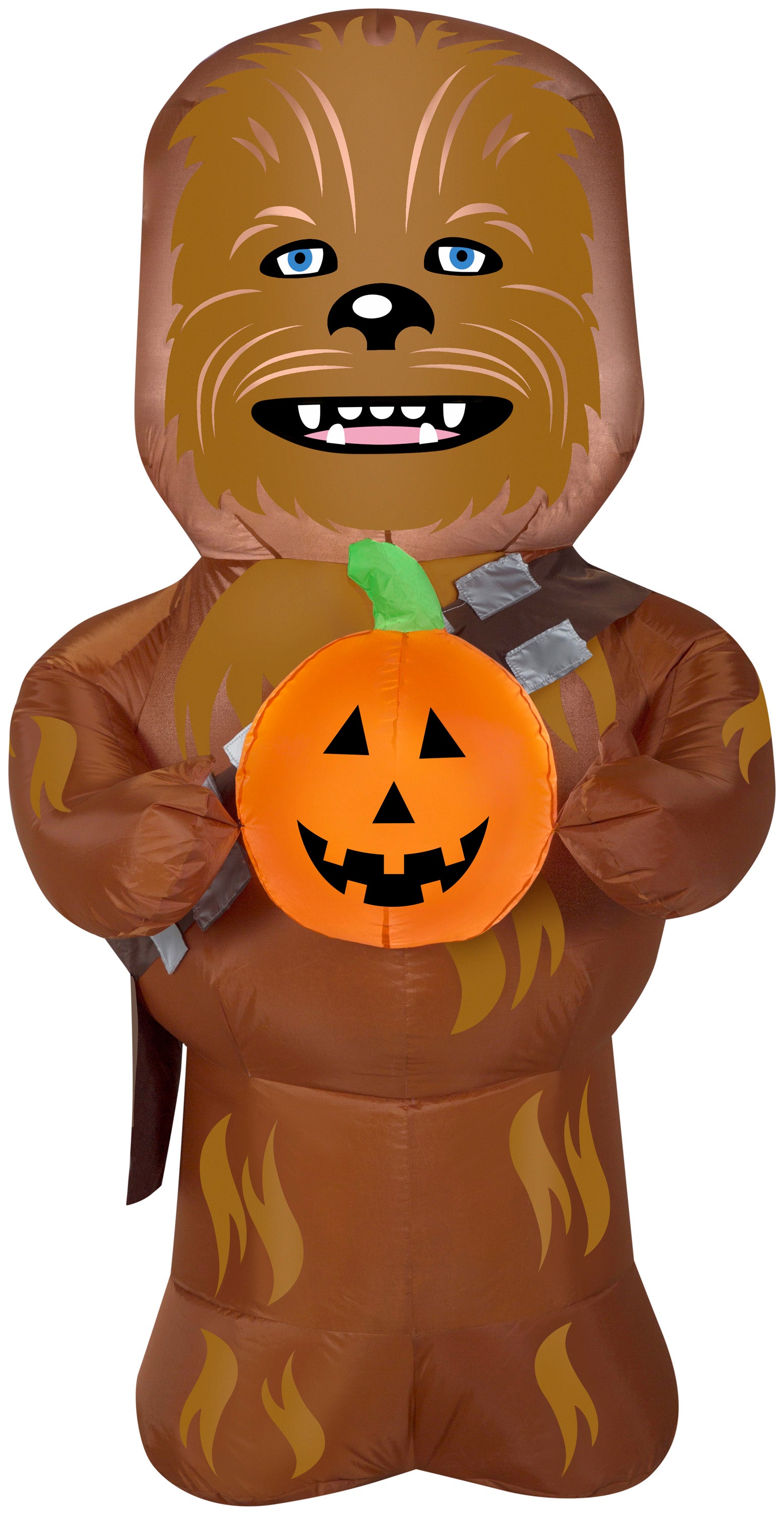5' Star Wars Chewbacca w/Pumpkin Halloween Inflatable