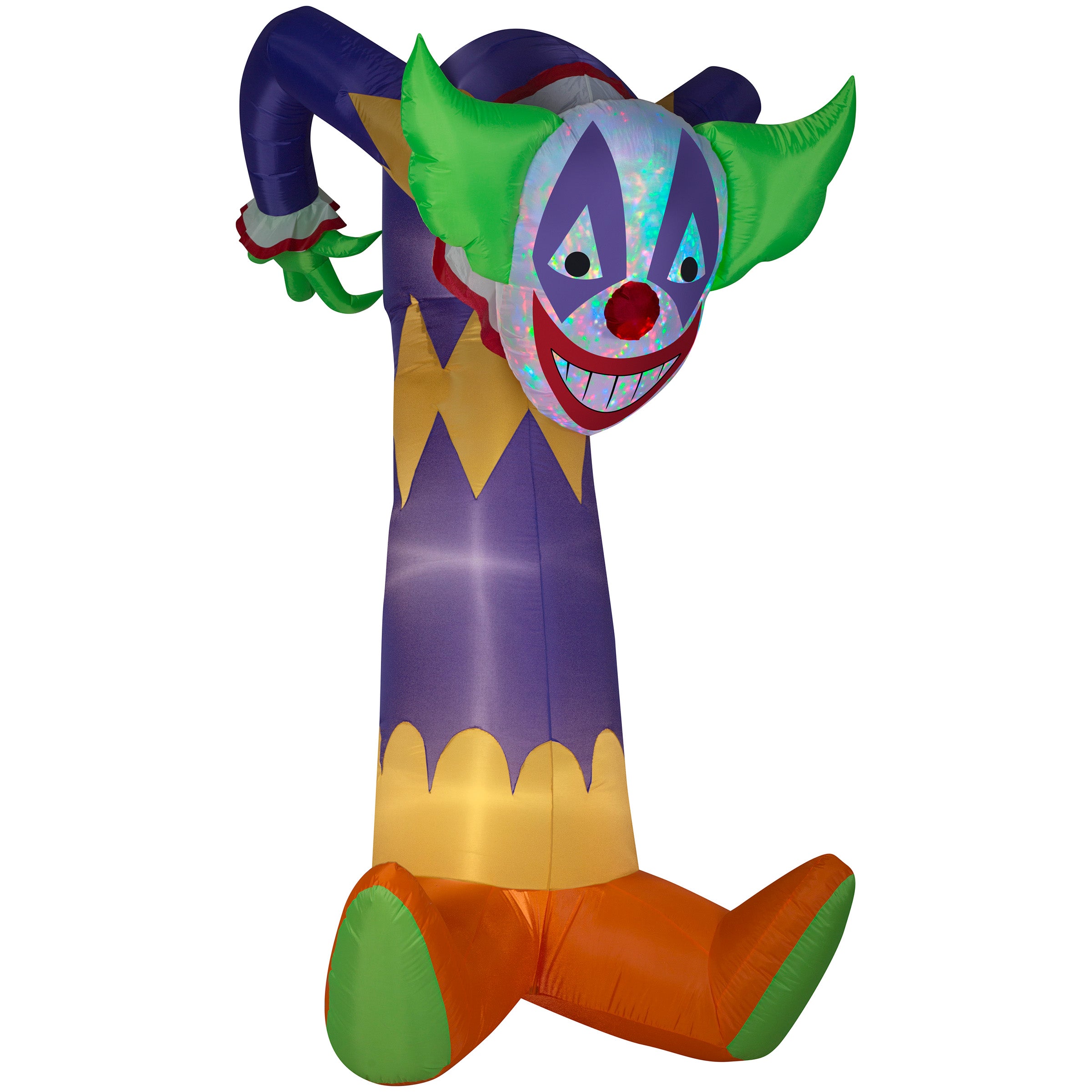 Halloween Inflatable Projection Kaleidoscope Creepy Clown Airblown