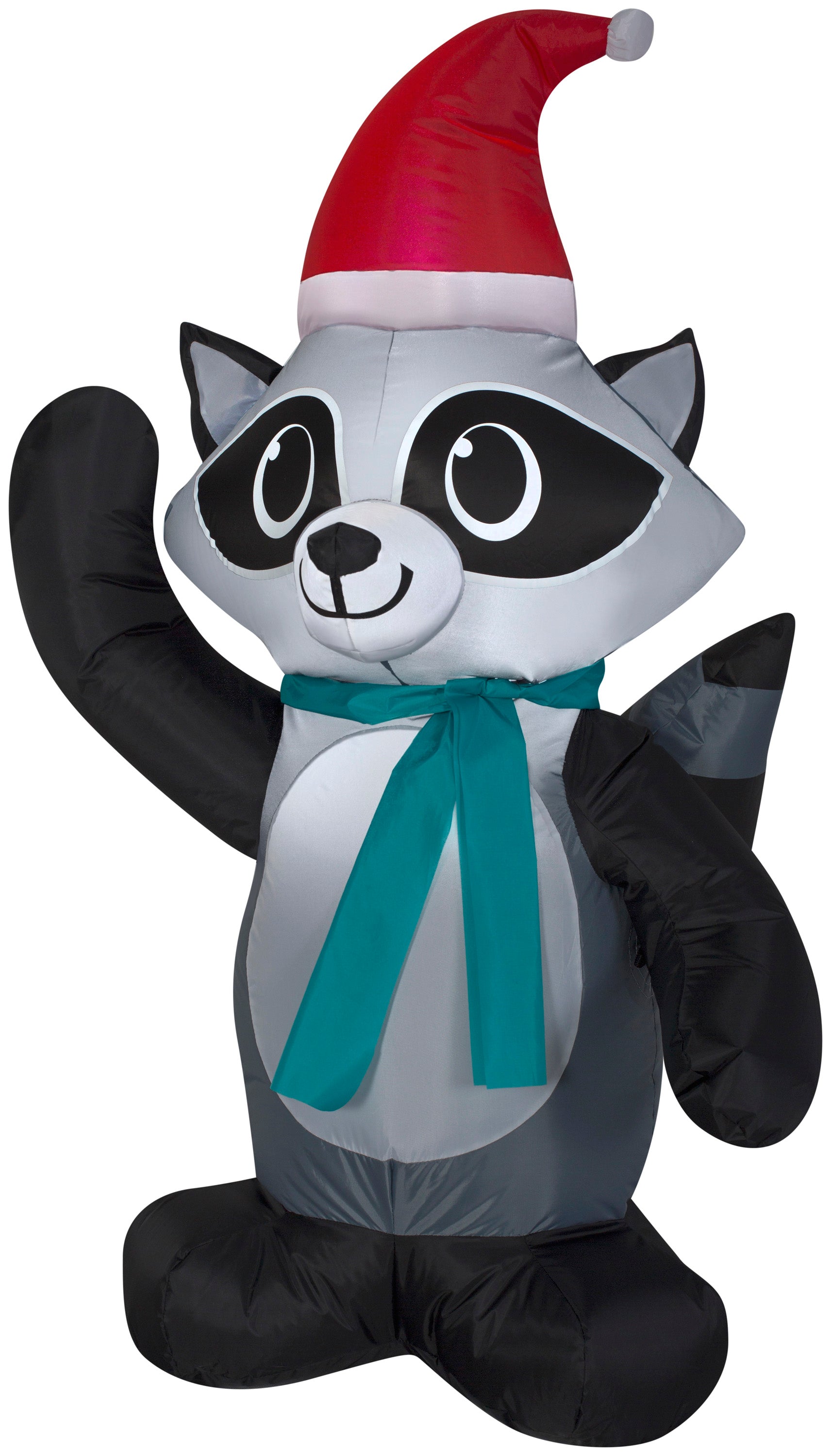 3.5' Outdoor Raccoon Christmas Inflatable