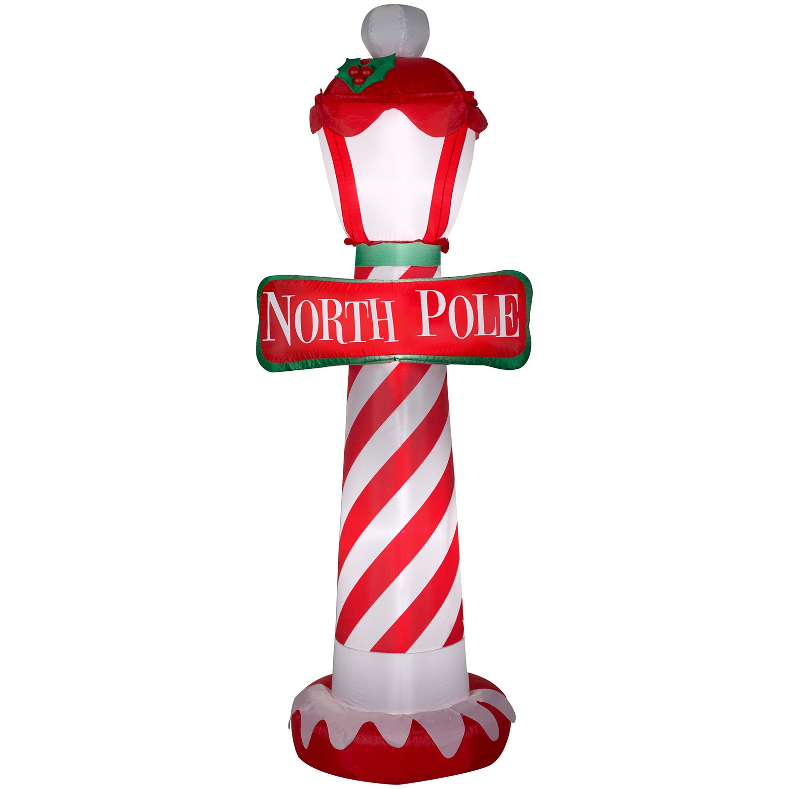 7" Airblown-North Pole Christmas Inflatable