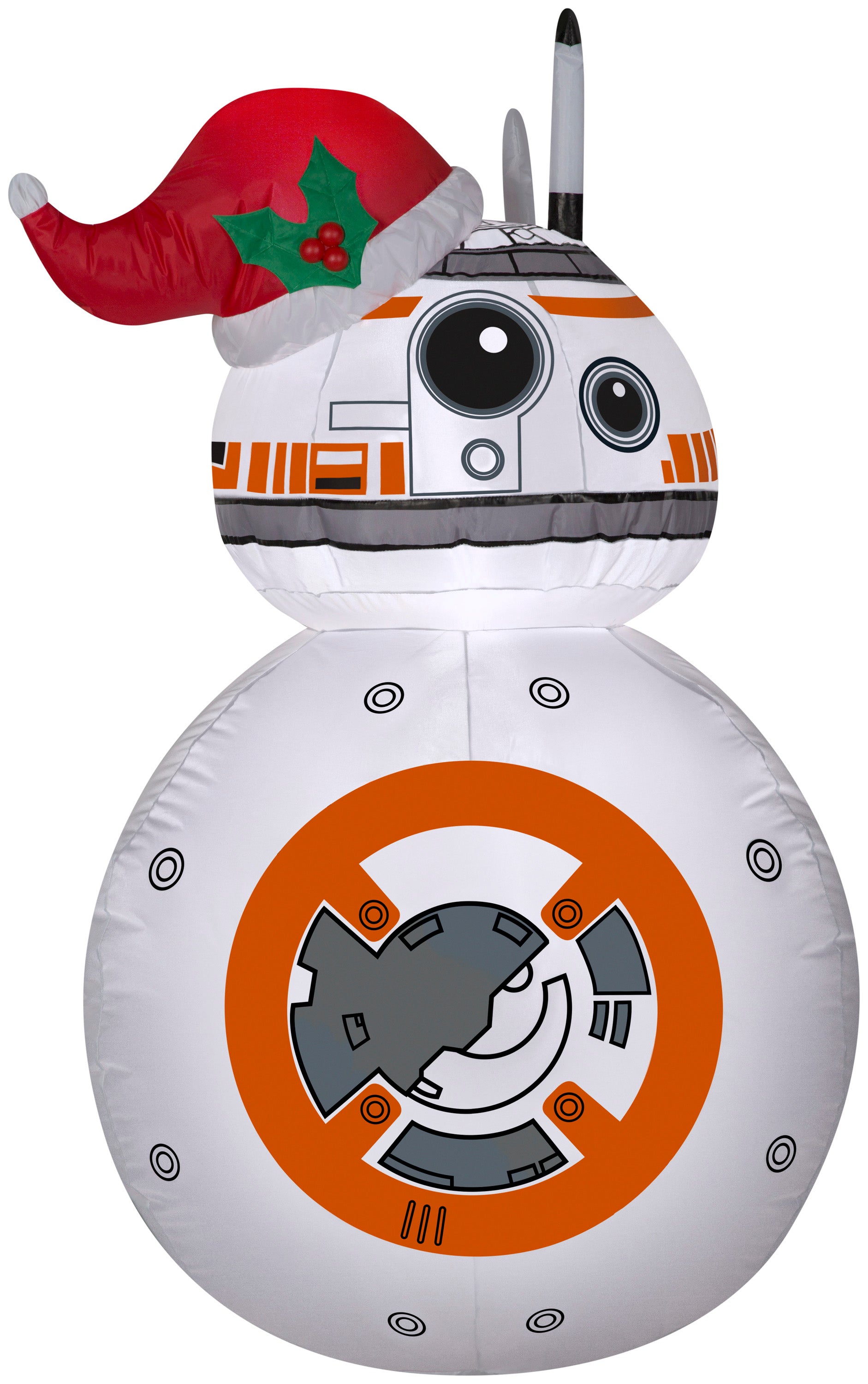 3.5' Star Wars Airblown BB-8 w/ Santa Hat Christmas Inflatable