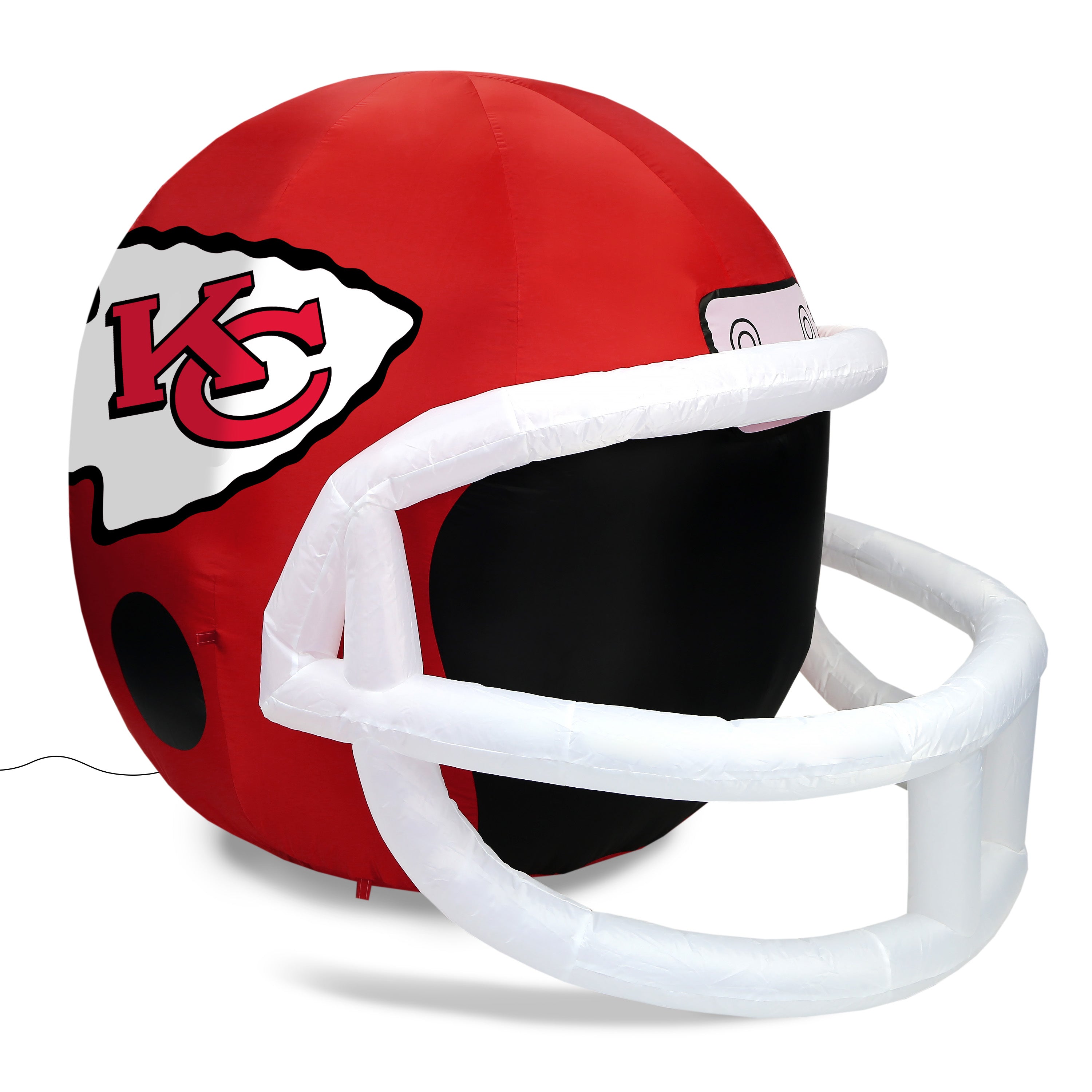 4' NFL Kansas City Chiefs Team Inflatable Football Helmet