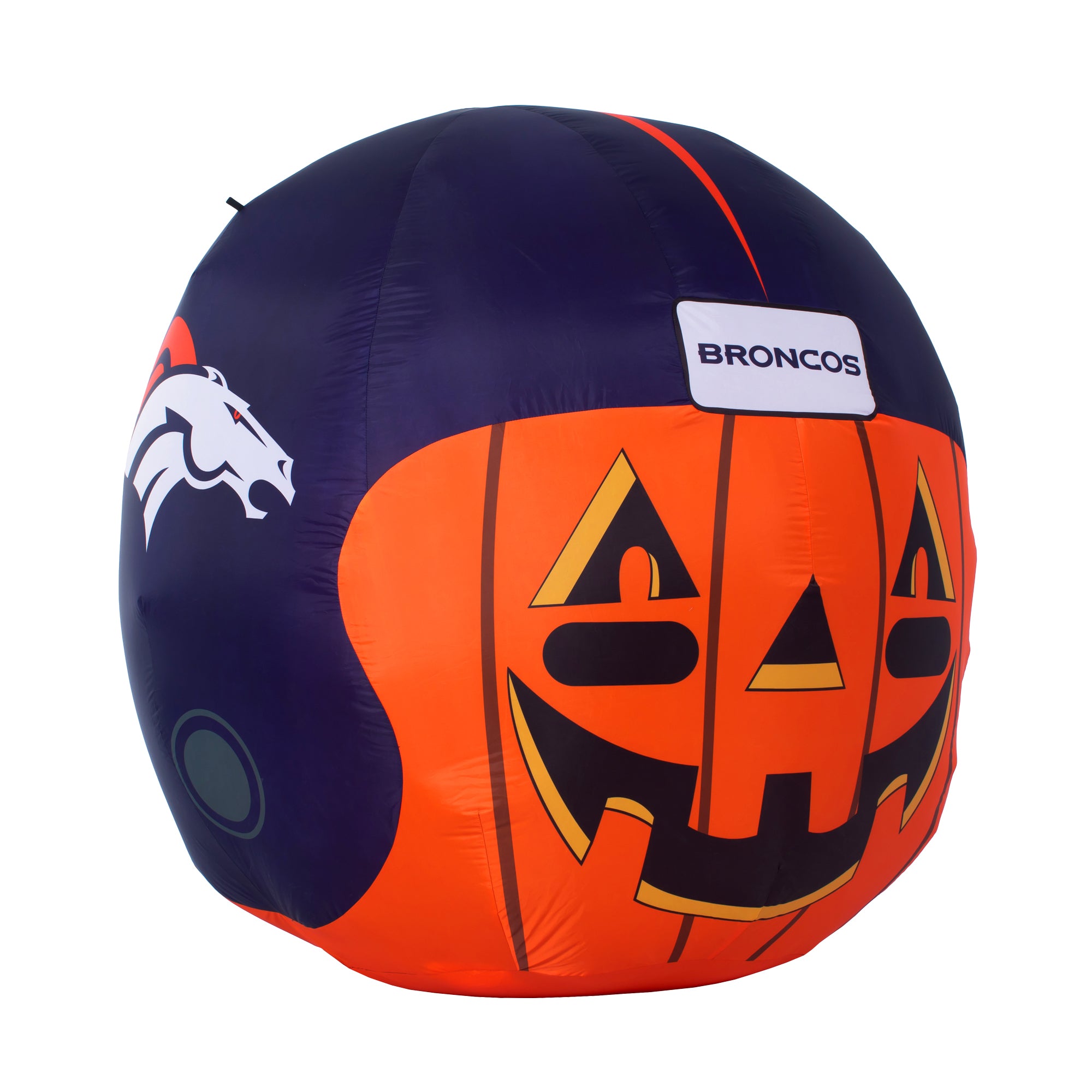 Denver Broncos Inflatable Jack-O' Helmet