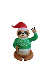 Load image into Gallery viewer, A Holiday Company 4ft Tall Sweater Sloth, 4 ft Tall, Multi
