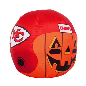 Kansas City Chiefs Inflatable Jack-O' Helmet