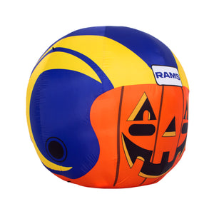 Los Angeles Rams Inflatable Jack-O' Helmet