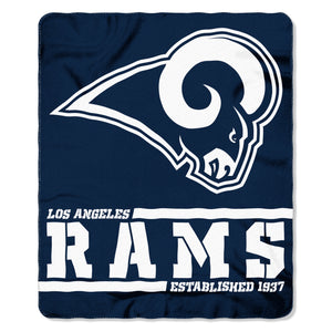 The Northwest Company Los Angeles Rams Fleece Throw