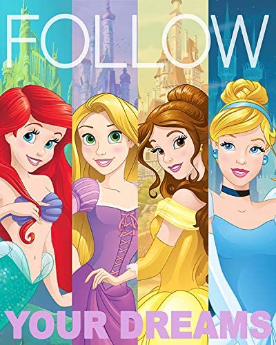 The Northwest Company PRINCESS EMBRACE YOUR INNER PRINCESS, Yellow