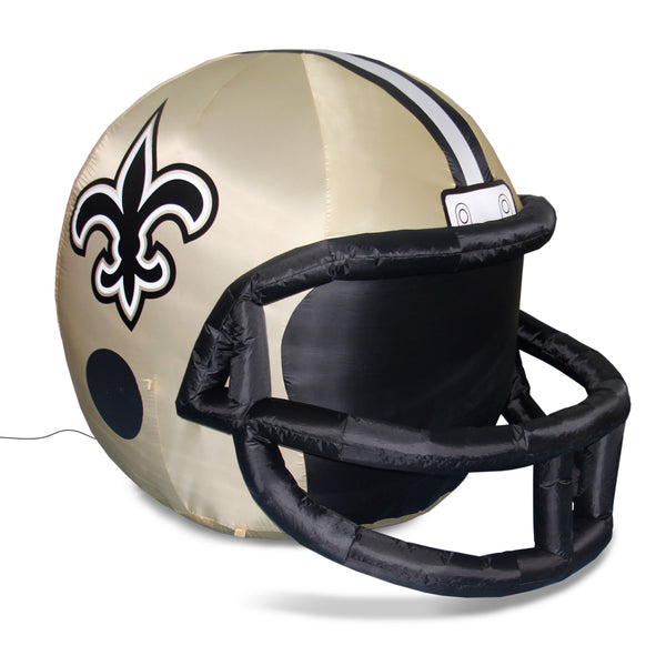 22 New Orleans Saints NFL Team Helmet Shape Balloon 5 Count A26293 -  MF58764 - Balloon Supply