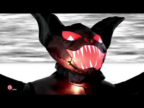 Halloween Animated Scary Bat